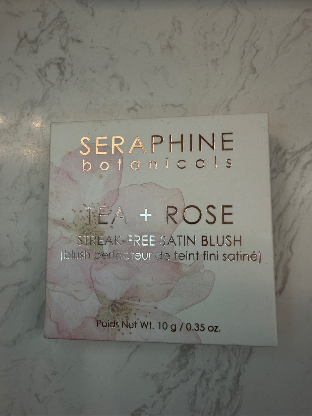 Seraphine Botanicals Tea + Rose Satin Blush - Pink